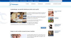 Desktop Screenshot of podologues.info
